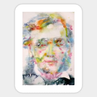 WAGNER - watercolor portrait .1 Sticker